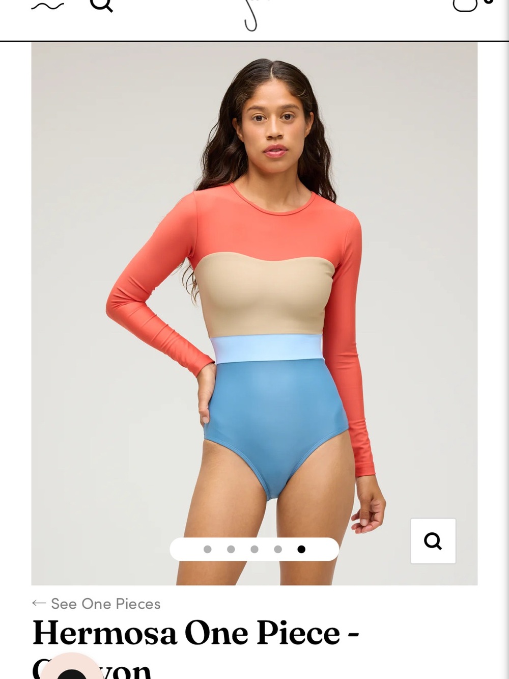 The Seea Hermosa Surf Suit - long sleeve swimsuit - Picture 4 of 4